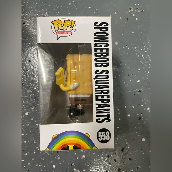 SpongeBob Squarepants Rainbow Funko Pop #558 NEW - Picture 3 of 8